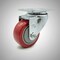Service Caster 3 Inch SS Red Polyurethane Wheel Swivel Top Plate Caster SCC-SS20S314-PPUB-RED - alternate 5